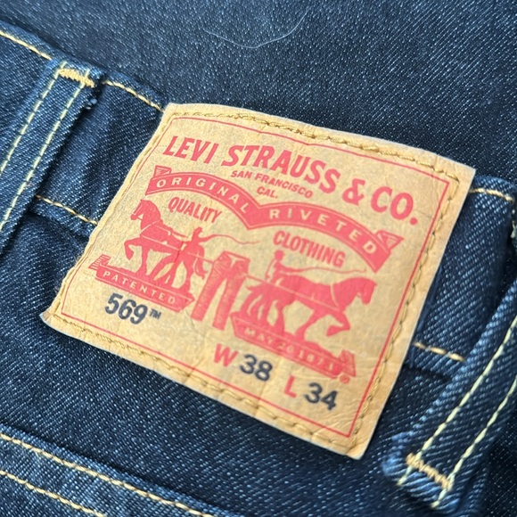 Levi's 569 Straight Jeans Classic Style - Picture 3 of 4